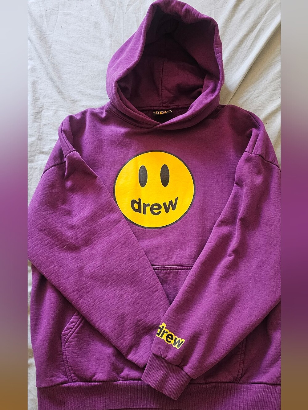 Drew House Purple Hoodie